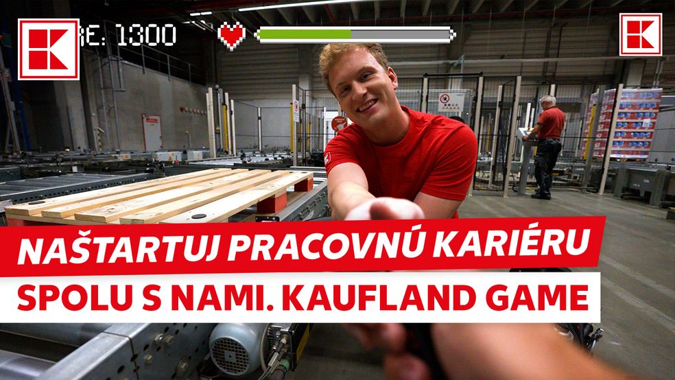 Naštartuj pracovnú kariéru spolu s nami. Kaufland Game!