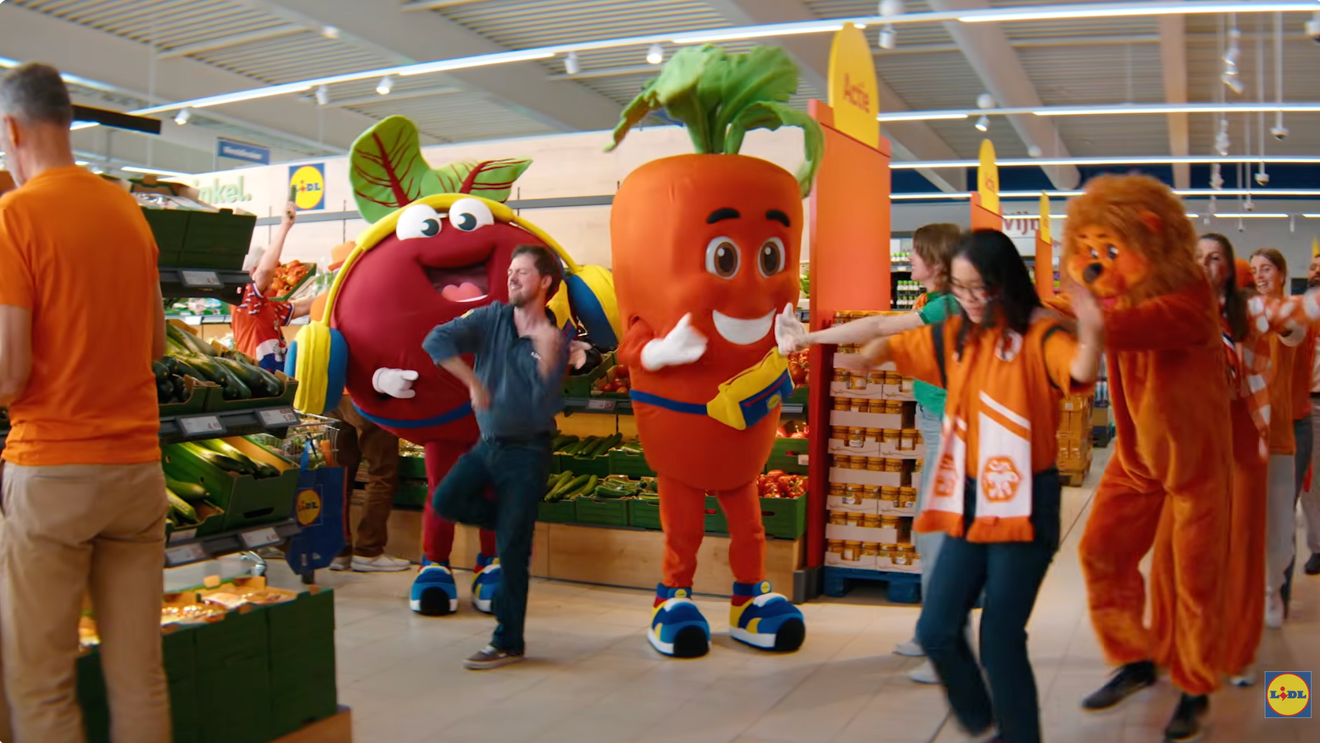 Video Lidl wenst Nederland het beste groente, fruit én brood