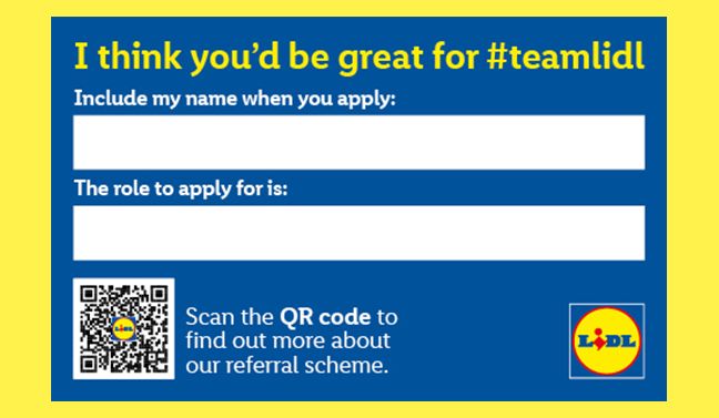 Referral card