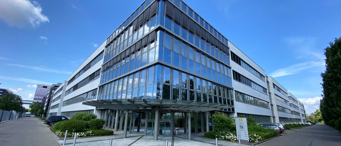 Lidl-Gebäude in Neckarsulm