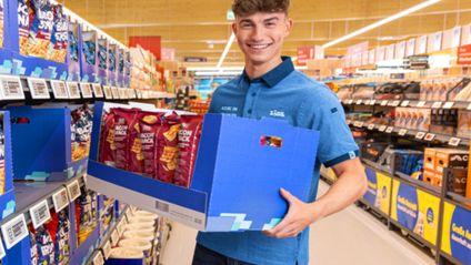 Lorenz mit Chipskarton