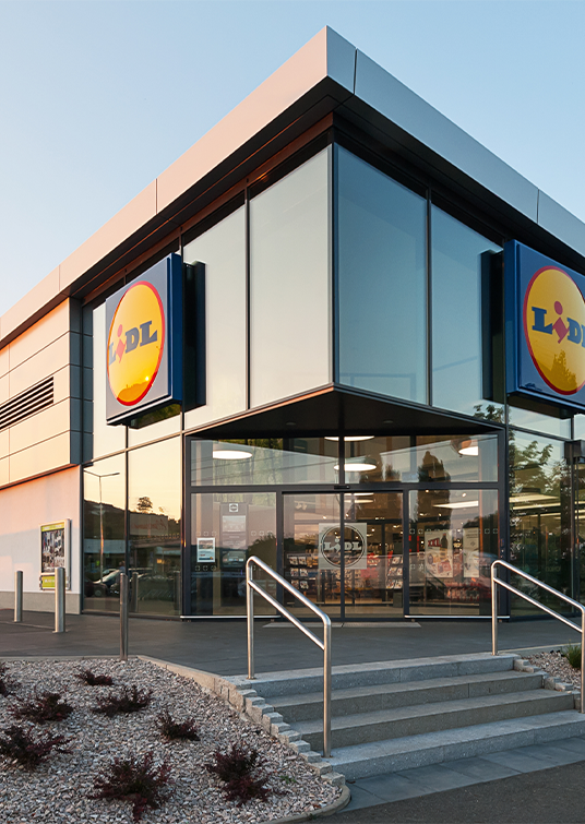 prodejna nové generace Lidl