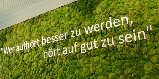 Wer aufhört besser zu werden, hört auf gut zu sein