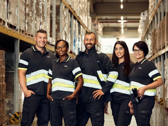 Logistikzentrum Team