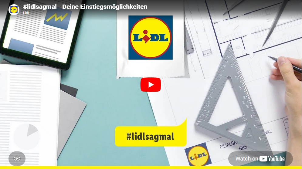 Deine Einstiegsmöglichkeiten bei Lidl