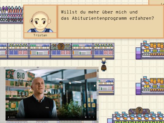 Tristan im Lidl Game