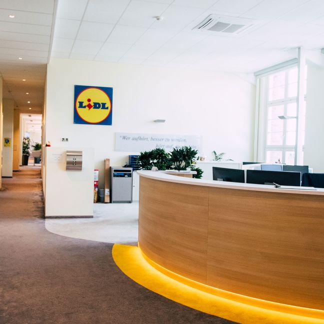 In Neckarsulm liegt der Lidl Hauptsitz.