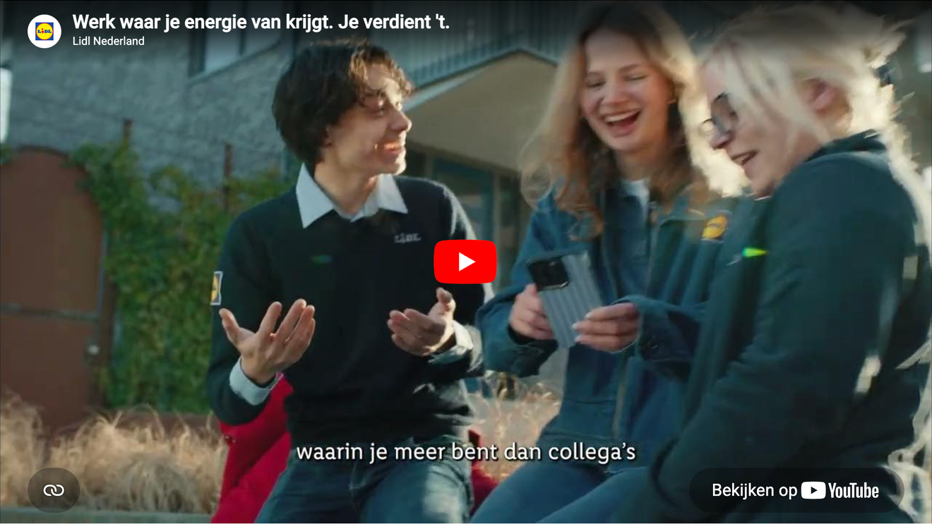 Video werk waar je energie van krijgt