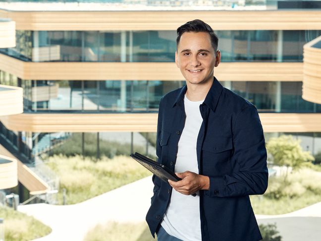 Kollege Einkauf Fenster