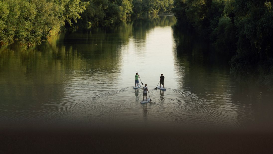 Stand Up Paddler in Neckarsulm