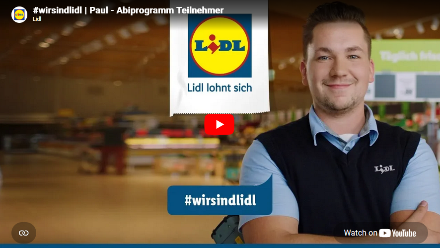 Abiturientenprogramm-Teilnehmer Paul