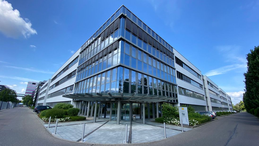 Lidl-Gebäude in Neckarsulm