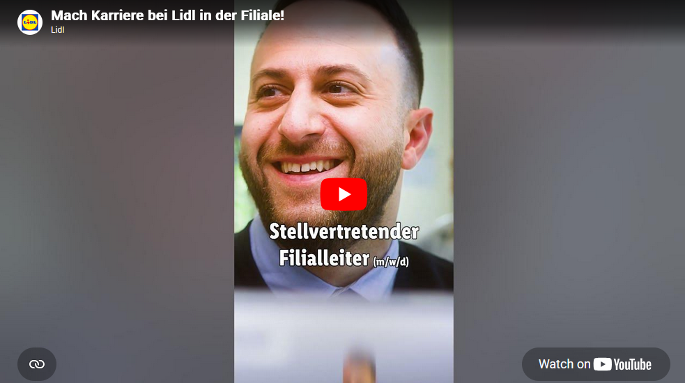 Mach Karriere als Filialleiter bei Lidl