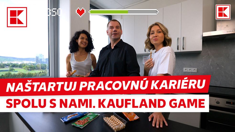 Naštartuj pracovnú kariéru spolu s nami na centrále. Kaufland game!