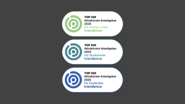 Siegel Trendence Schüler Top 100 Attraktivste Arbeitgeber Kaufland