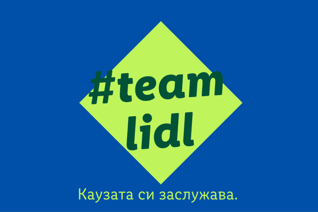 teamlidl каузата си заслужава e вътрешен конкурс за доброволчески проекти насочен към важни за обществото каузи