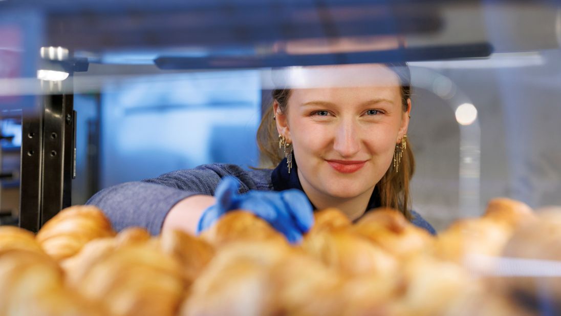 Vigga inden i Bake-off