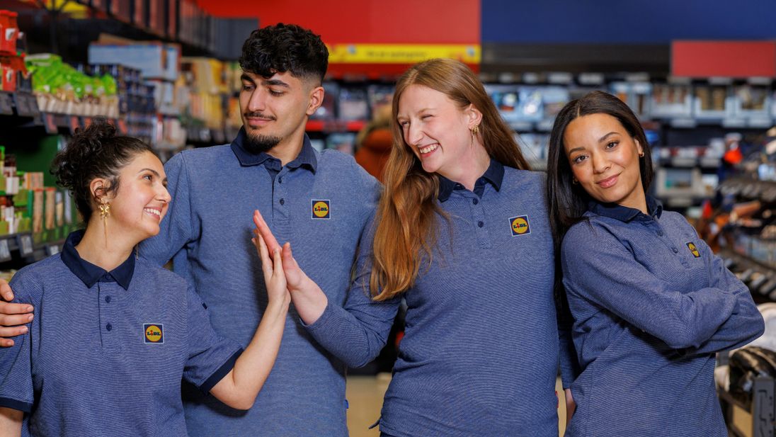 Butiksmedarbejdere i Lidl