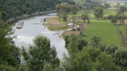 Der Neckar bei Neckarsulm