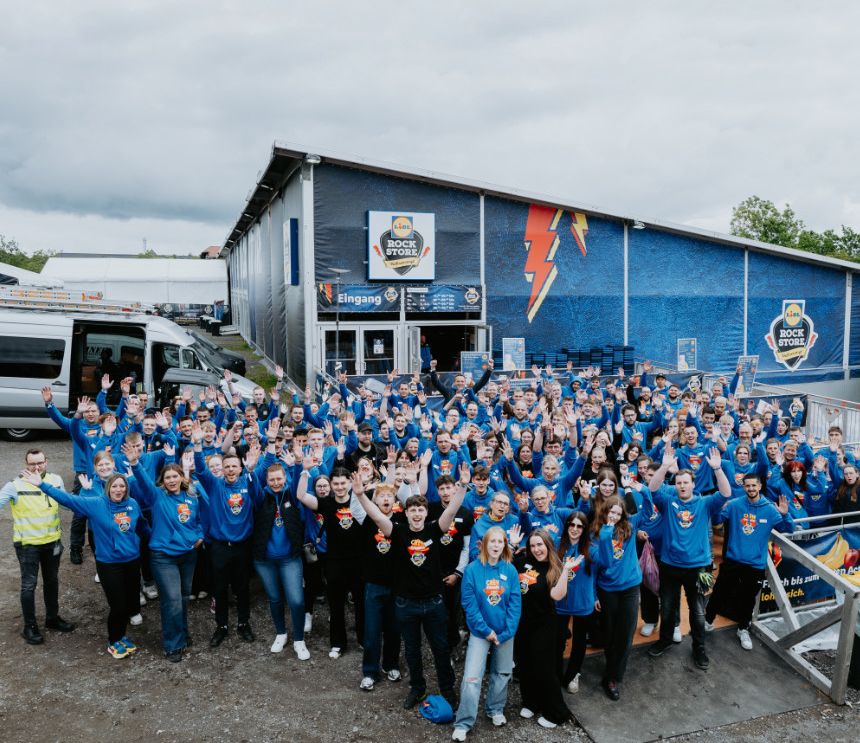 Alle Mitarbeiter des Rock Stores 2026