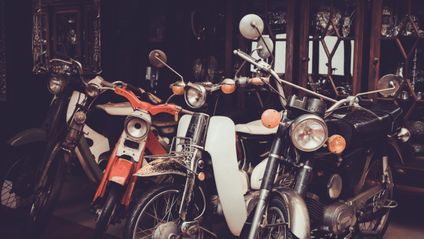 Alte Motorräder