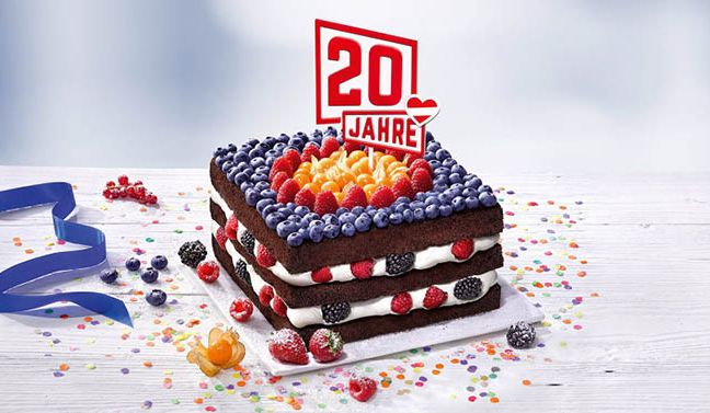 20 Jahre Lidl Österreich Torte